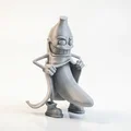 Tượng Chuối Tinh Nghịch Trang Trí Bàn Làm Việc - File In 3D Độc Đáo - Thumbnail 2