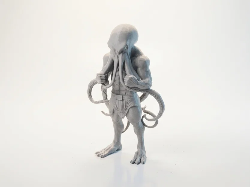 Mô hình người bạch tuộc kỳ ảo - File STL in 3D - Image 1