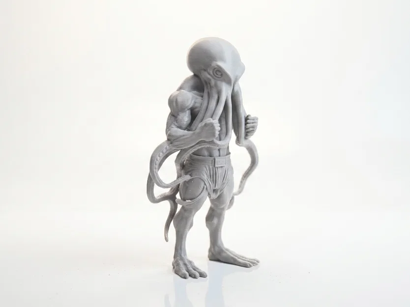 Mô hình người bạch tuộc kỳ ảo - File STL in 3D - Image 2