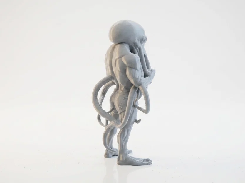 Mô hình người bạch tuộc kỳ ảo - File STL in 3D - Image 3