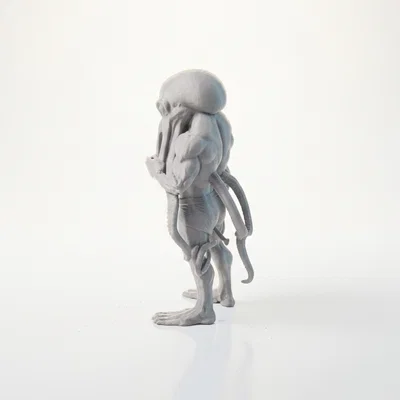 Mô hình người bạch tuộc kỳ ảo - File STL in 3D