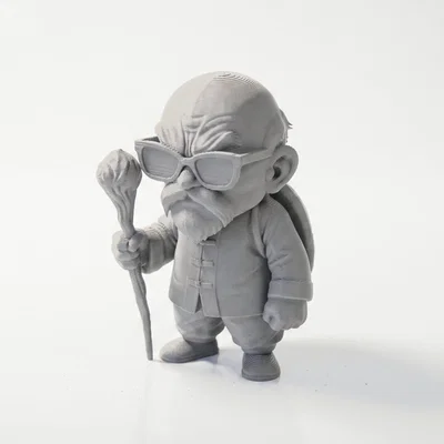 Mô hình 3D Figurine Cụ Ông - Tượng nhân vật in 3D chi tiết