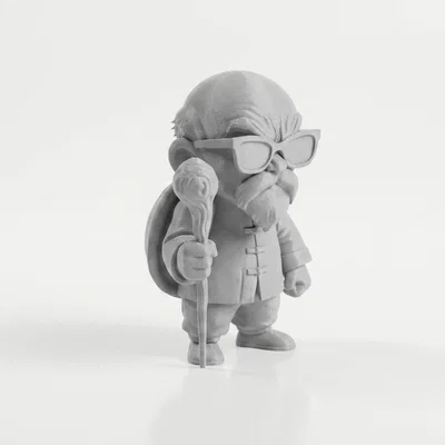 Mô hình 3D Figurine Cụ Ông - Tượng nhân vật in 3D chi tiết