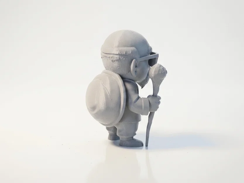 Mô hình 3D Figurine Cụ Ông - Tượng nhân vật in 3D chi tiết - Image 3