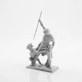 Mô hình điêu khắc 3D Chiến binh đối đầu Báo đen - Thumbnail 1