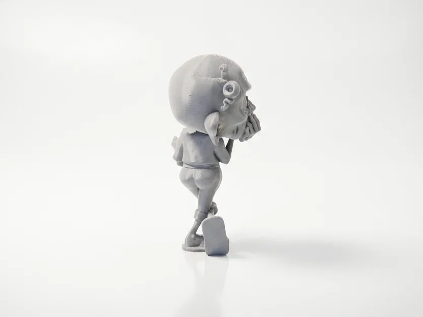 Mô hình 3D Cụ Ông Cầm Ghi Chú - Figurine trang trí độc đáo - Image 3