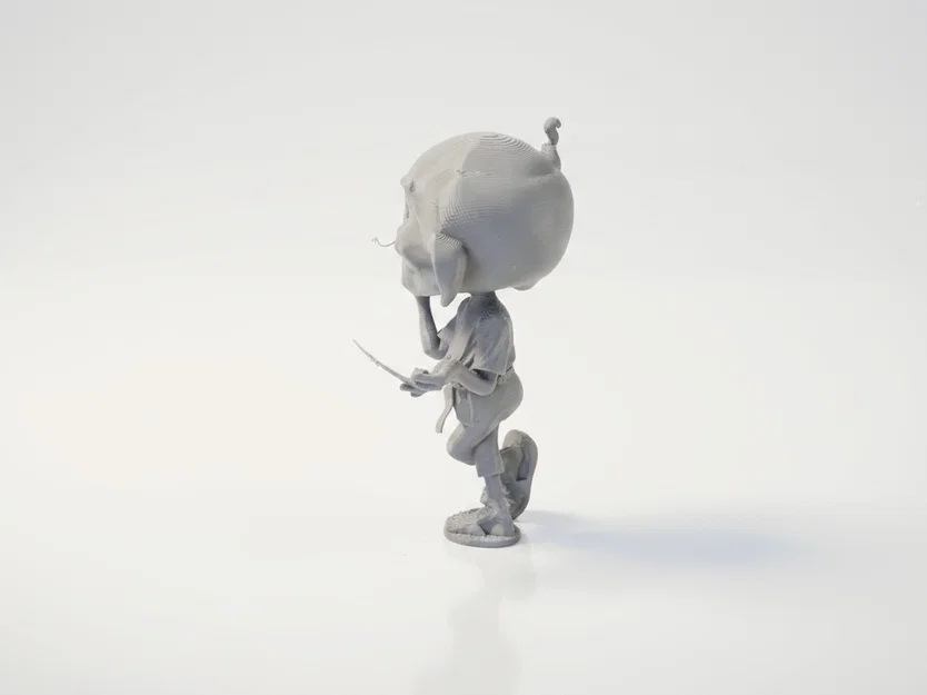 Mô hình 3D Cụ Ông Cầm Ghi Chú - Figurine trang trí độc đáo - Image 4