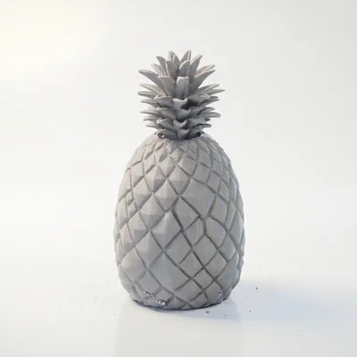 Tượng Dứa Điêu Khắc Trang Trí In 3D