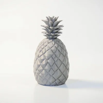 Tượng Dứa Điêu Khắc Trang Trí In 3D