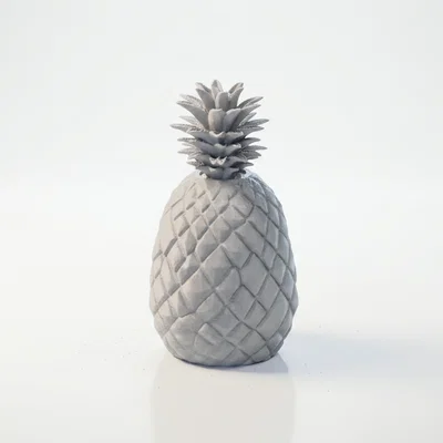 Tượng Dứa Điêu Khắc Trang Trí In 3D