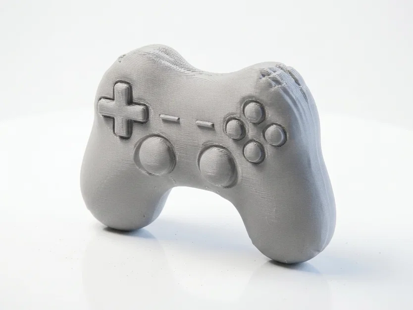 Gối Mô Hình Tay Cầm Game PS Pad 3D Printable - Image 1