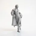 Mô hình 3D Cầu Thủ Đang Cầm Bóng - Tượng Thể Thao Ấn Tượng - Thumbnail 2