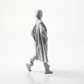 Mô hình 3D Cầu Thủ Đang Cầm Bóng - Tượng Thể Thao Ấn Tượng - Thumbnail 3