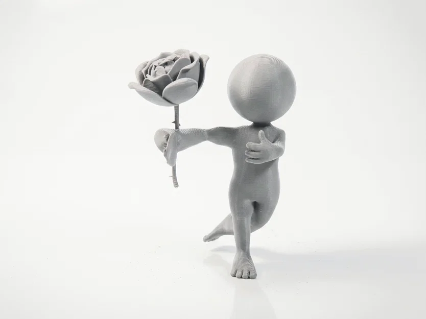 Mô hình 3D Figurine Cầu Hôn Lãng Mạn - Image 1