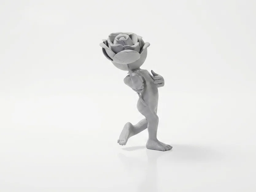 Mô hình 3D Figurine Cầu Hôn Lãng Mạn - Image 2