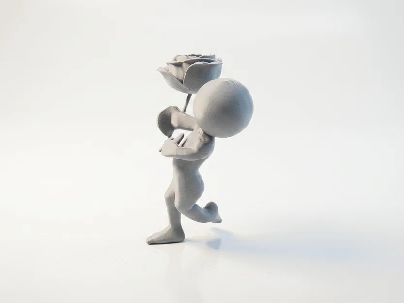 Mô hình 3D Figurine Cầu Hôn Lãng Mạn - Image 4