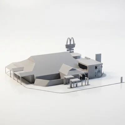 Mô hình kiến trúc nhà hàng McDonald's in 3D