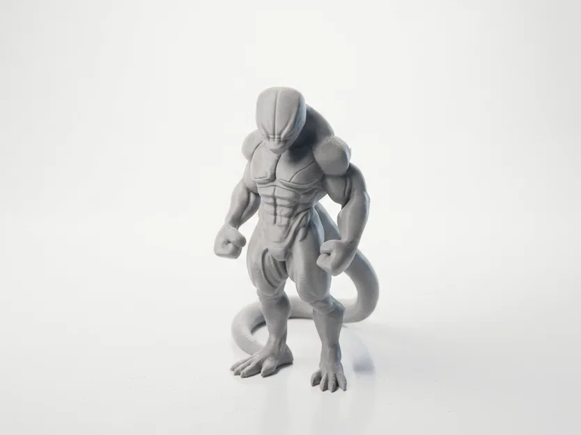 Mô hình tượng Chiến binh Bò sát Fantasy in 3D - Image 1