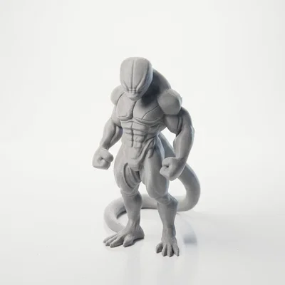 Mô hình tượng Chiến binh Bò sát Fantasy in 3D