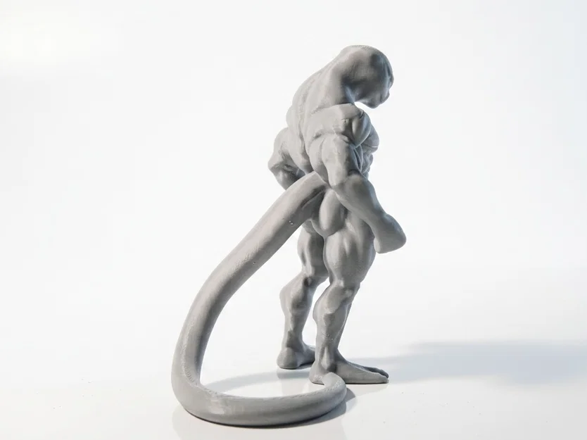 Mô hình tượng Chiến binh Bò sát Fantasy in 3D - Image 3