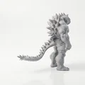 Mô hình Chiến binh Bò sát Fantasy - File STL in 3D sưu tầm - Thumbnail 3