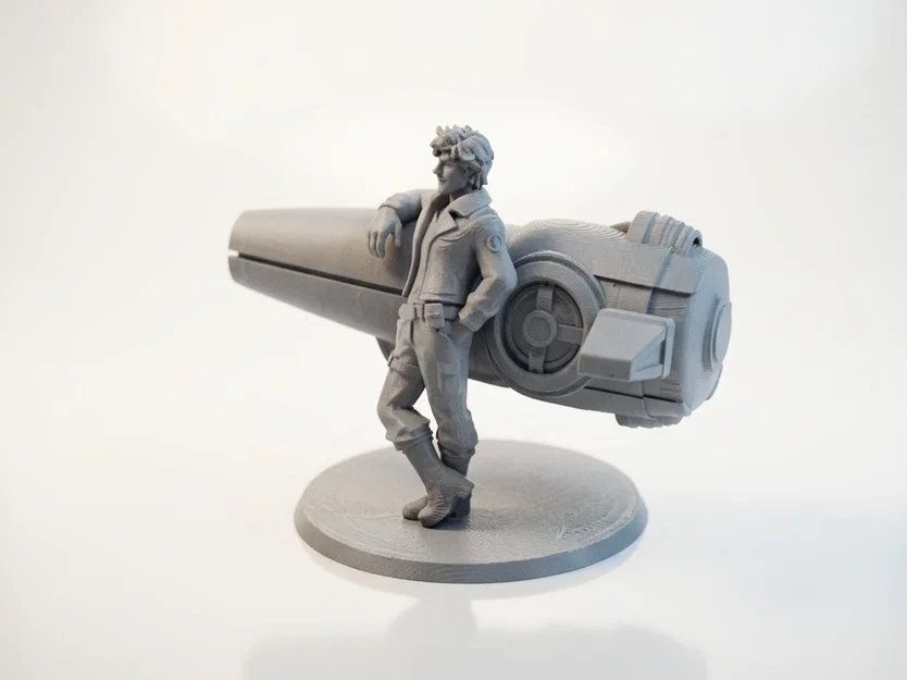 Mô hình Rocket Man: Tượng phi hành gia anh hùng sưu tầm in 3D - Image 1