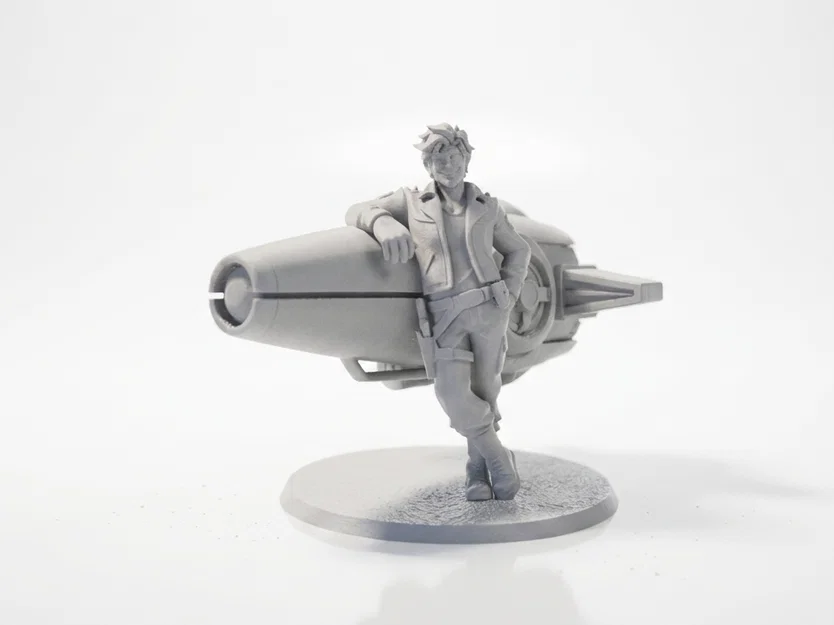 Mô hình Rocket Man: Tượng phi hành gia anh hùng sưu tầm in 3D - Image 2