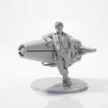Mô hình Rocket Man: Tượng phi hành gia anh hùng sưu tầm in 3D - Thumbnail 2
