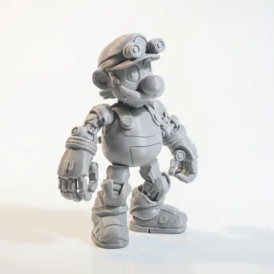 Mô hình 3D nhân vật Robot thợ sửa ống nước