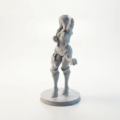 Mô hình nhân vật nữ Rogue in 3D