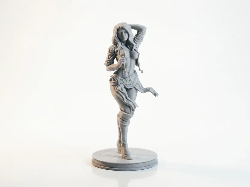 Mô hình nhân vật nữ Rogue in 3D - Image 2
