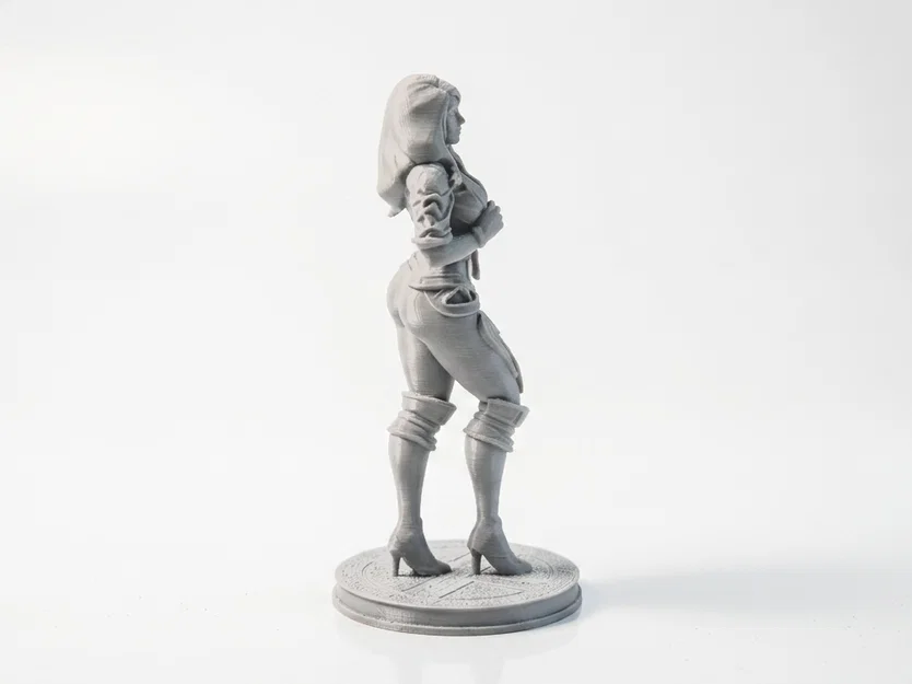 Mô hình nhân vật nữ Rogue in 3D - Image 3