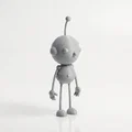 Mô hình Robot Rollie Polly Oil đáng yêu - File in 3D sưu tầm - Thumbnail 2