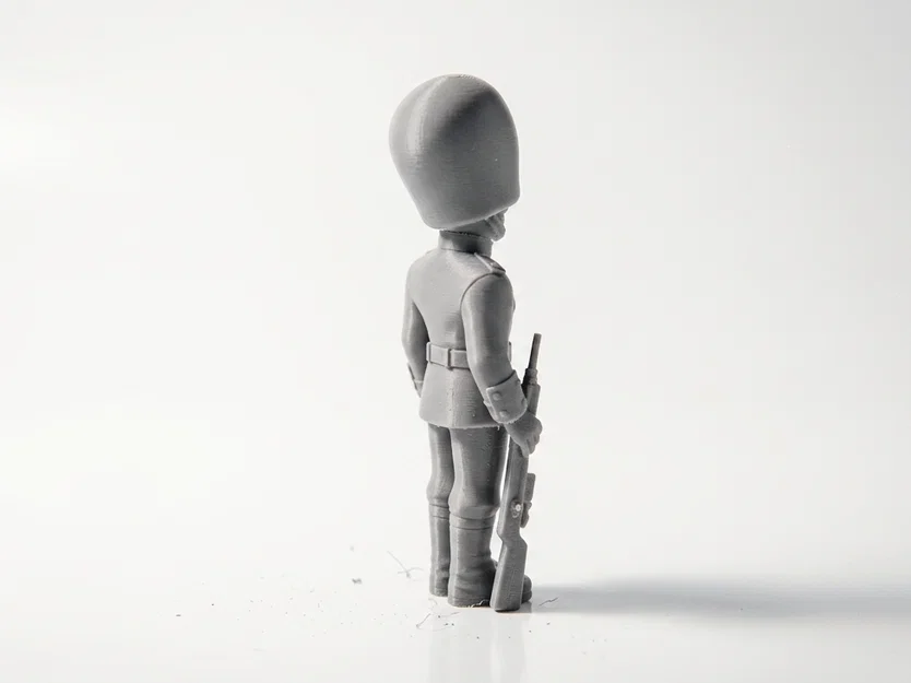 Mô hình Royal Guard - Tượng lính nghi lễ in 3D sưu tầm - Image 3