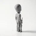 Mô hình Royal Guard - Tượng lính nghi lễ in 3D sưu tầm - Thumbnail 3