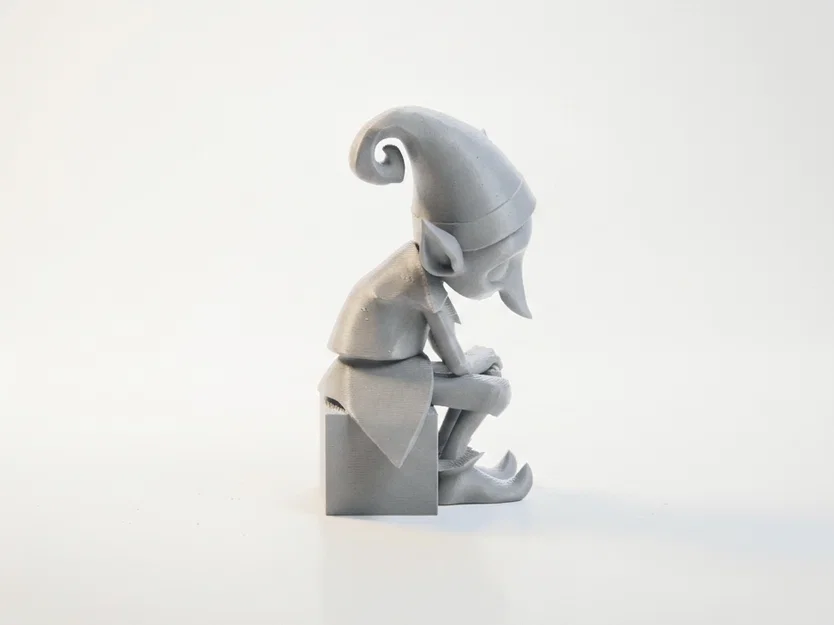 Tượng Yêu Tinh Giáng Sinh Buồn - Mô Hình 3D In Được Cho Ngày Lễ - Image 2
