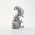 Tượng Yêu Tinh Giáng Sinh Buồn - Mô Hình 3D In Được Cho Ngày Lễ - Thumbnail 2