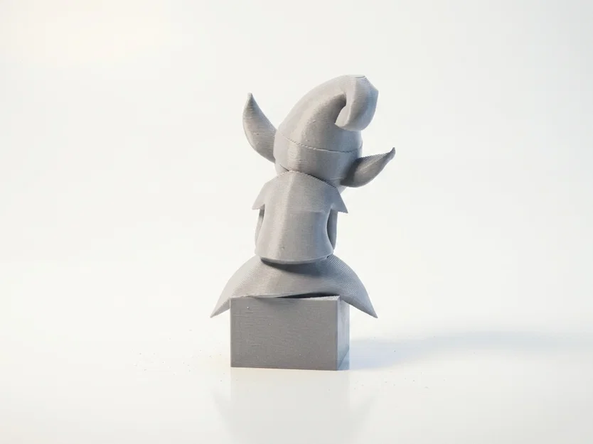 Tượng Yêu Tinh Giáng Sinh Buồn - Mô Hình 3D In Được Cho Ngày Lễ - Image 3