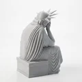 Mô hình in 3D Nữ thần Tự do trầm tư (Sad Liberty Statue) - Thumbnail 3