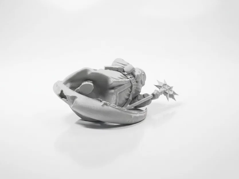 Mô hình ông già Noel trang trí Giáng sinh 3D Printable - Image 2