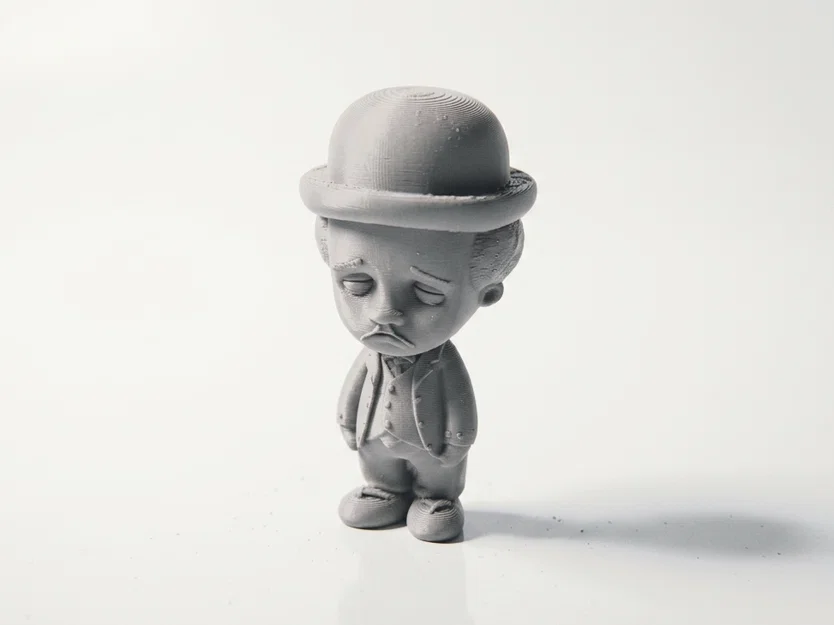 Mô hình 3D Tượng Người Đàn Ông Buồn - Nhân vật nghệ thuật đầy cảm xúc - Image 1