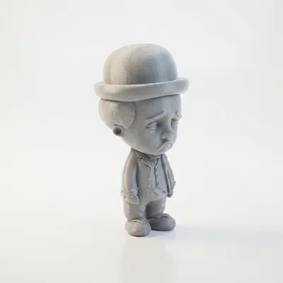 Mô hình 3D Tượng Người Đàn Ông Buồn - Nhân vật nghệ thuật đầy cảm xúc