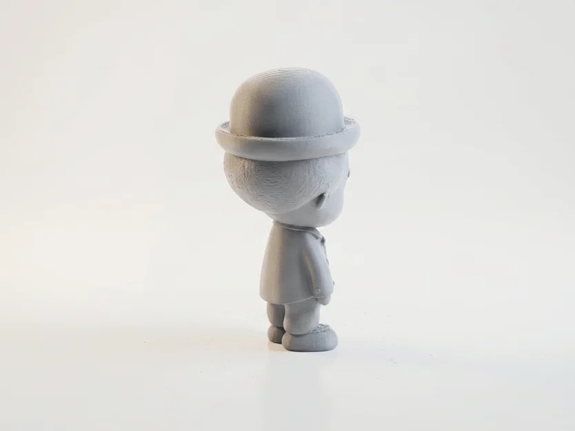 Mô hình 3D Tượng Người Đàn Ông Buồn - Nhân vật nghệ thuật đầy cảm xúc - Image 3