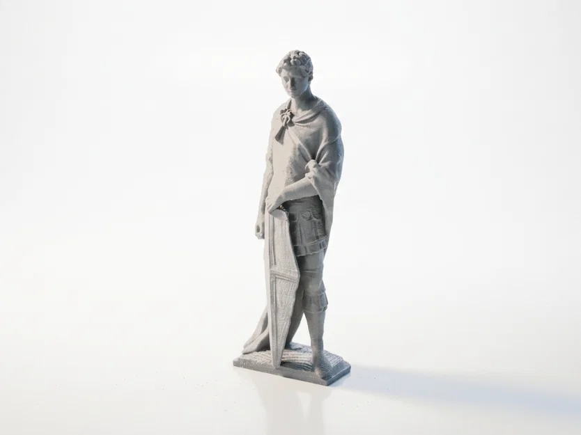 Tượng Điêu Khắc Thánh George Cổ Điển Có Thể In 3D - Image 1