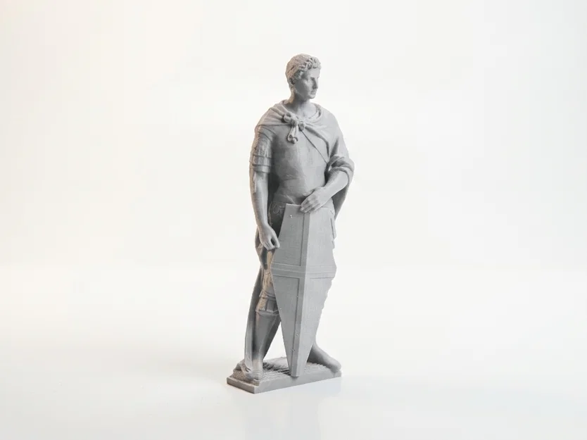 Tượng Điêu Khắc Thánh George Cổ Điển Có Thể In 3D - Image 2