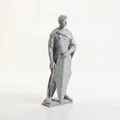 Tượng Điêu Khắc Thánh George Cổ Điển Có Thể In 3D - Thumbnail 2