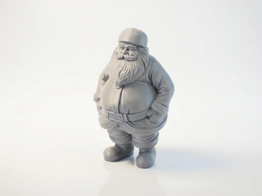 Mô hình Ông già Noel trang trí Giáng sinh - File in 3D sưu tầm - Image 1