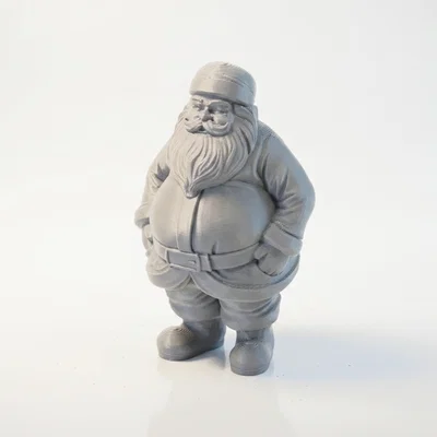Mô hình Ông già Noel trang trí Giáng sinh - File in 3D sưu tầm