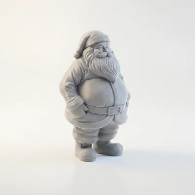 Mô hình Ông già Noel trang trí Giáng sinh - File in 3D sưu tầm