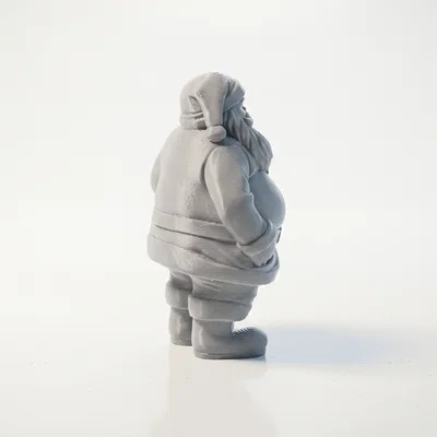 Mô hình Ông già Noel trang trí Giáng sinh - File in 3D sưu tầm